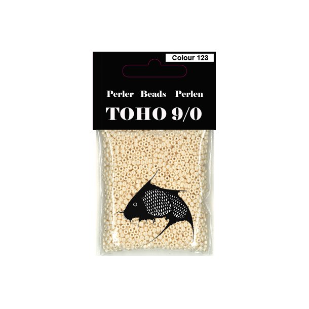 Toho farve 123 perle 9/0 40gr.