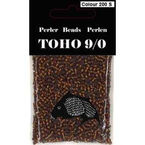 Toho farve 200 S perle 9/0 40gr.