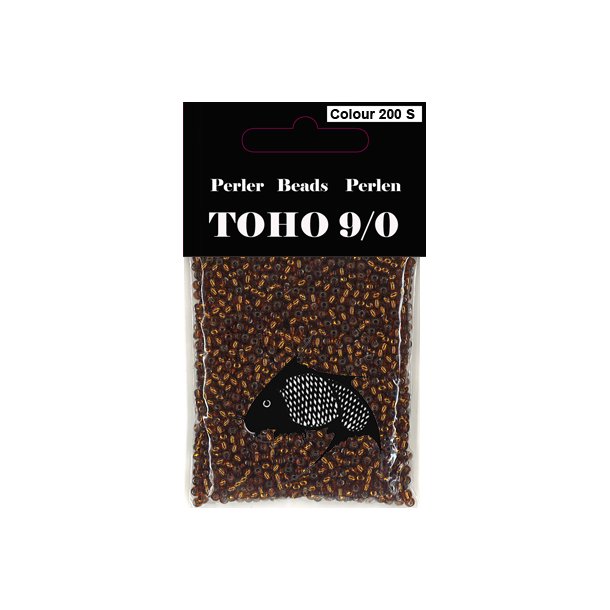 Toho farve 200 S perle 9/0 40gr.