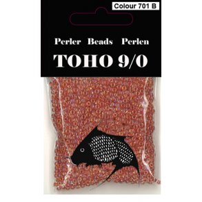 Toho farve 701 B perle 9/0 40gr.
