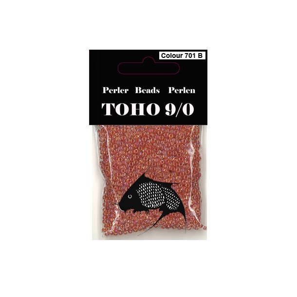 Toho farve 701 B perle 9/0 40gr.