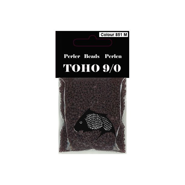 Toho farve 851 M perle 9/0 40gr.
