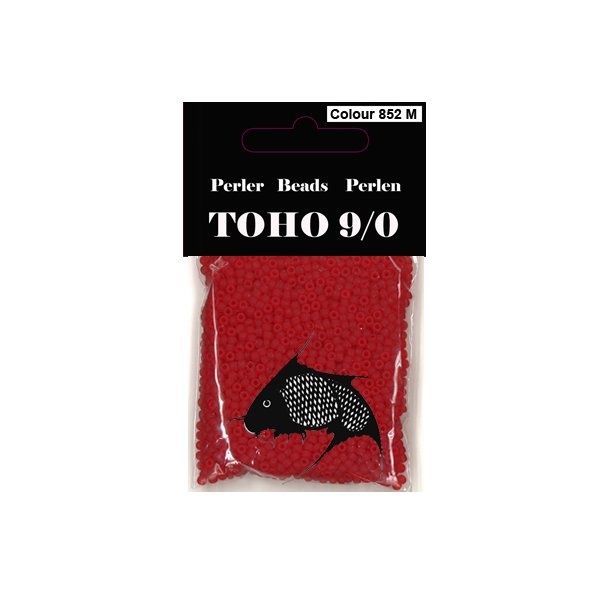 Toho farve 852 M perle 9/0 40gr.