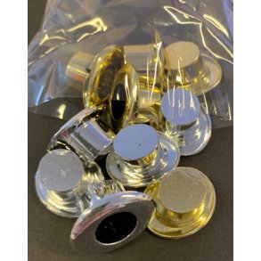 Hat 20x25mm 5 s�lv og 5 guld