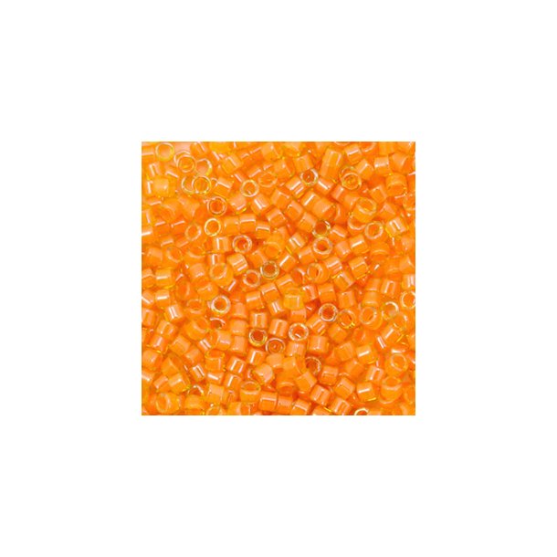 Miyuki glas perler 11/0 Luminous Mango Orange 10gram ca. 2mm