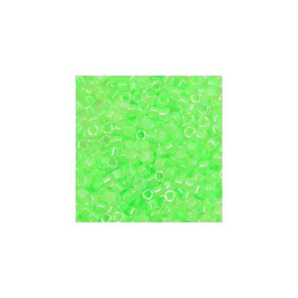 Miyuki glas perler 11/0 Luminous Mint Green 10gram ca. 2mm