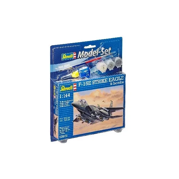 REVELL Model Set F-15E STRIKE EAGLE &amp; b