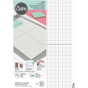 Sizzix  Accessory Sticky Grid Sheets 8 1/4