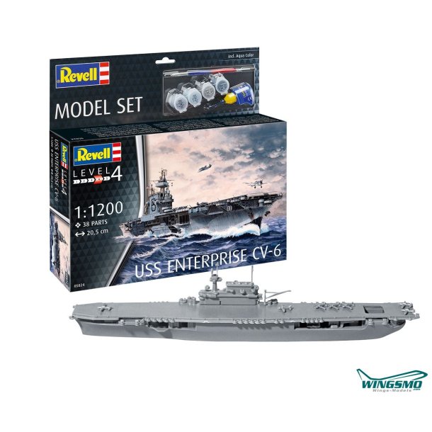 REVELL Model Set USS Enterprise CV-6