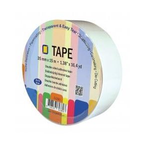Dobbeltkl�bende tape 15mx35mm 1Rulle 
