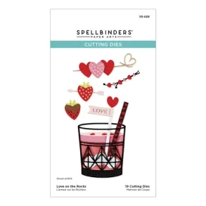 Love on the Rocks Etched Dies (S5-668)