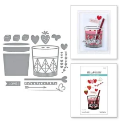 Love on the Rocks Etched Dies (S5-668)