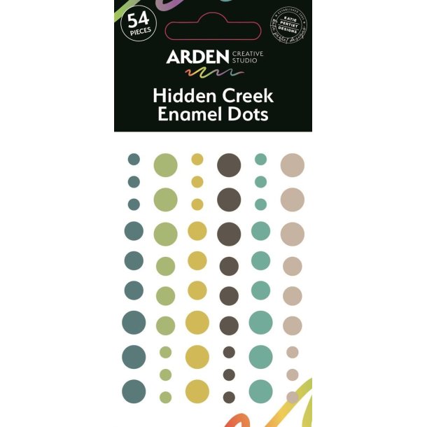 Arden Creative Studio "Hidden Creek - Enamel Dots" ACSED0001