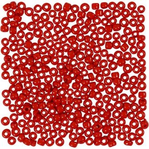 Rocaille glasperle M�rke r�d str. 8/0 25g