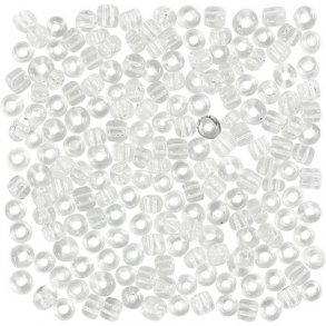 Rocaille glasperle Clear str. 6/0 25g