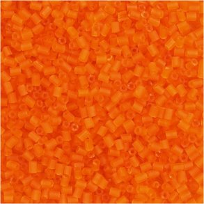 Rocaille glasperle Transparent orange 2-cut str. 15/0 25g
