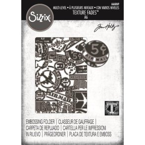 Sizzix/Tim Holtz Embossing Folder 