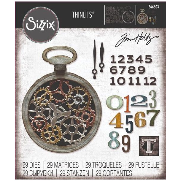 Die Tim Holtz/Sizzix Vault - Watch Gears 666603