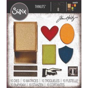 Die Tim Holtz/Sizzix Vault - Matchbox 666604 D34