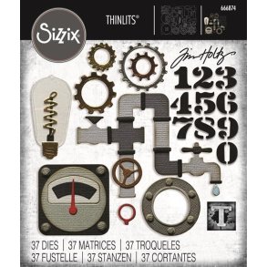 Die Vault - Industrial 666874 Tim Holtz D34