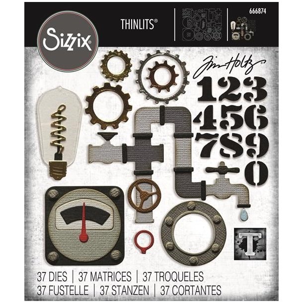 Die Vault - Industrial 666874 Tim Holtz 
