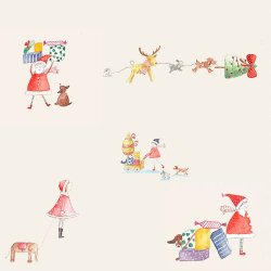 Mnsterpapir Felicita Design jul 12x12" xxx