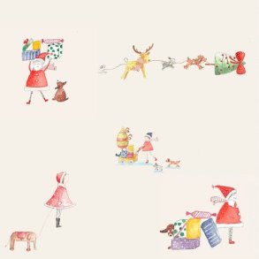 M�nsterpapir Felicita Design jul 12x12