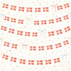 Papirblok D�t er Dansk 15 x 15 cm - Luna Hobby