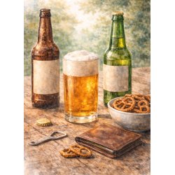 Papirblok A6 R� �jeblikke - Luna Hobby