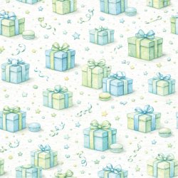 Papirblok Tillykke med f�dselsdagen 15 x 15 cm - Luna Hobby