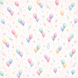 Papirblok Fest &amp; Fejring 15 x 15 cm - Luna Hobby