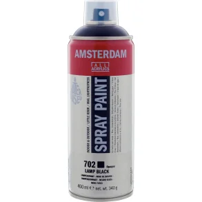 AMSTERDAM Spray paint 400 ml Lamp Black 702