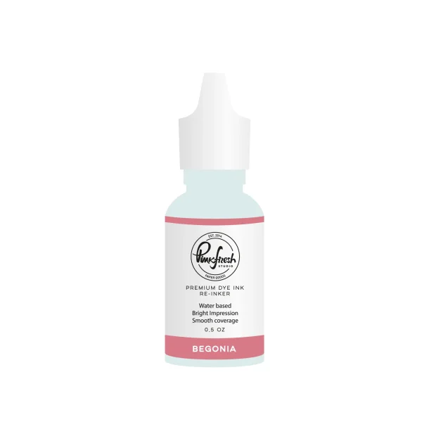 Begonia Re-Inker ca. 15 ml. - Pinkfresh Studio