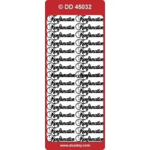 Stickers konfirmation G S15