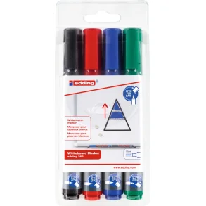 Whiteboard Marker Edding 363 4 farver str. 1-5MM