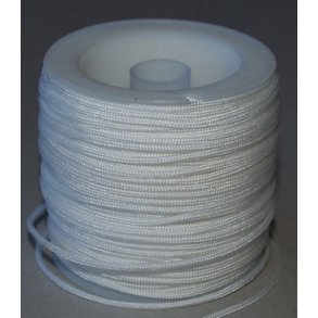 Knyttetrd 1,7mmx25m hvid