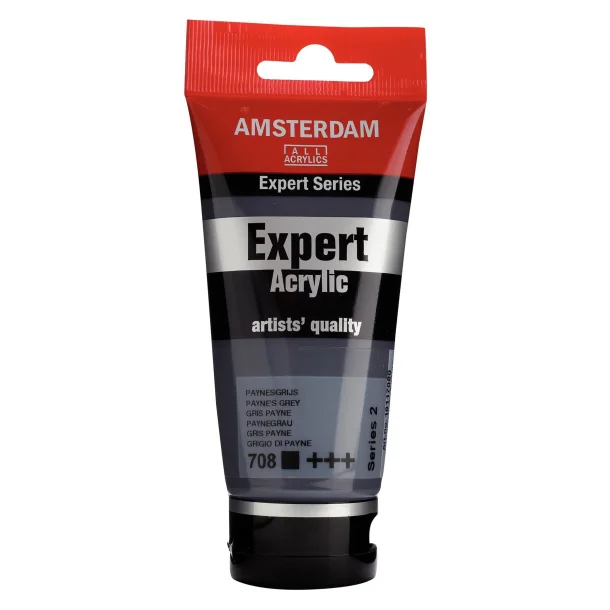 AMSTERDAM Expert Series acrylic tube 75 ml Payne's Grey 708