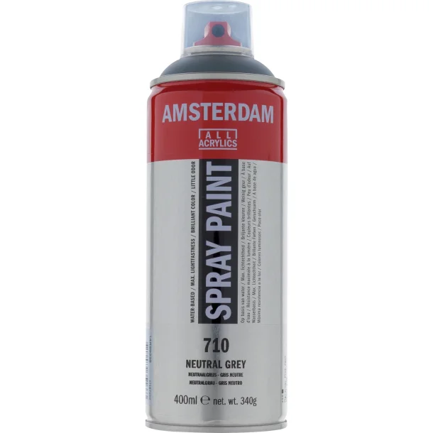 AMSTERDAM Spray paint 400 ml Neutral Grey 710