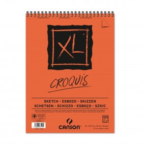 XL Croquis sketch papirblok 90gr.  A3 120ark