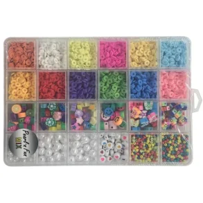 Pearl �n Fun Multi perlemix 3-10mm, 20 farver