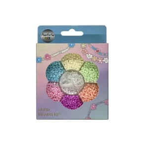 Pearl �n Fun Glasperlemix 90g mat pastel + elastik