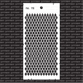 Gummiapan Stencil No. 72