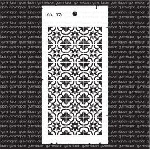 Gummiapan Stencil No. 73 RESTORDRE