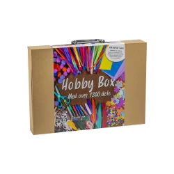 Hobby box med ca. 1200 dele ass.
