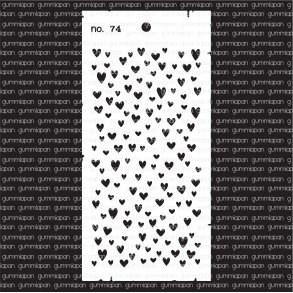 Gummiapan Stencil No. 74 RESTORDRE