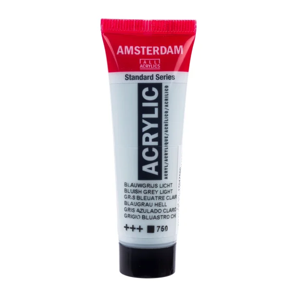 Amsterdam Akrylmaling 20 ML. Bluish Grey Light 750