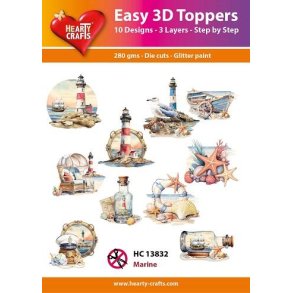 Easy 3D Toppers, 13832 Marine 10 ASS.