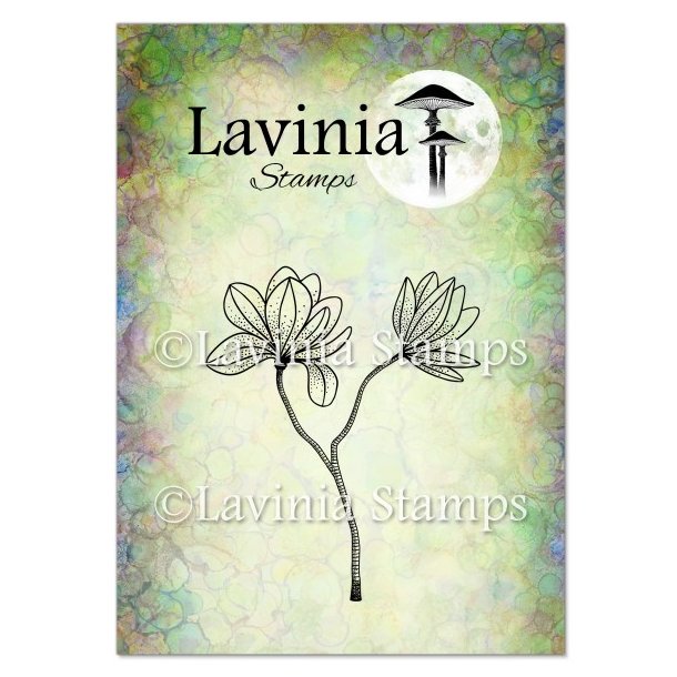 Small Lily Flourish Stamp Lavinia