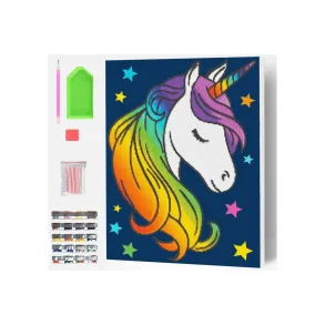 SPLAT PLANET Diamond art p� l�rred 30x40cm, enhj�rning