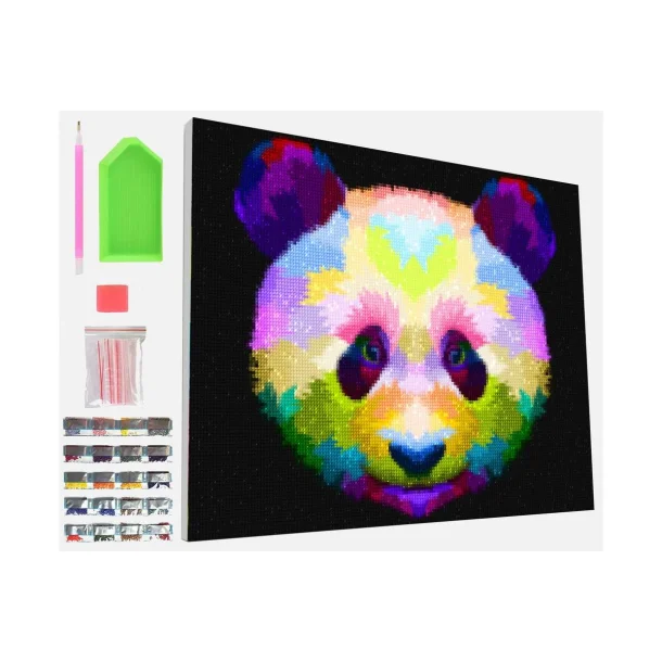SPLAT PLANET Diamond art p lrred 30x40cm, panda